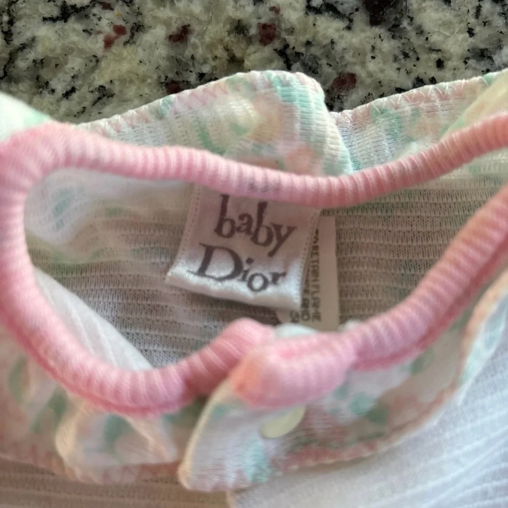 Baby Dior Vintage Baby Suit - Picture 5 of 6